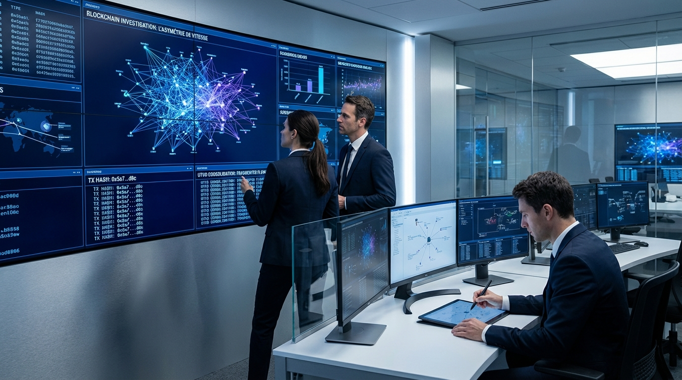 L’asymétrie de vitesse dans les enquêtes cryptographiques