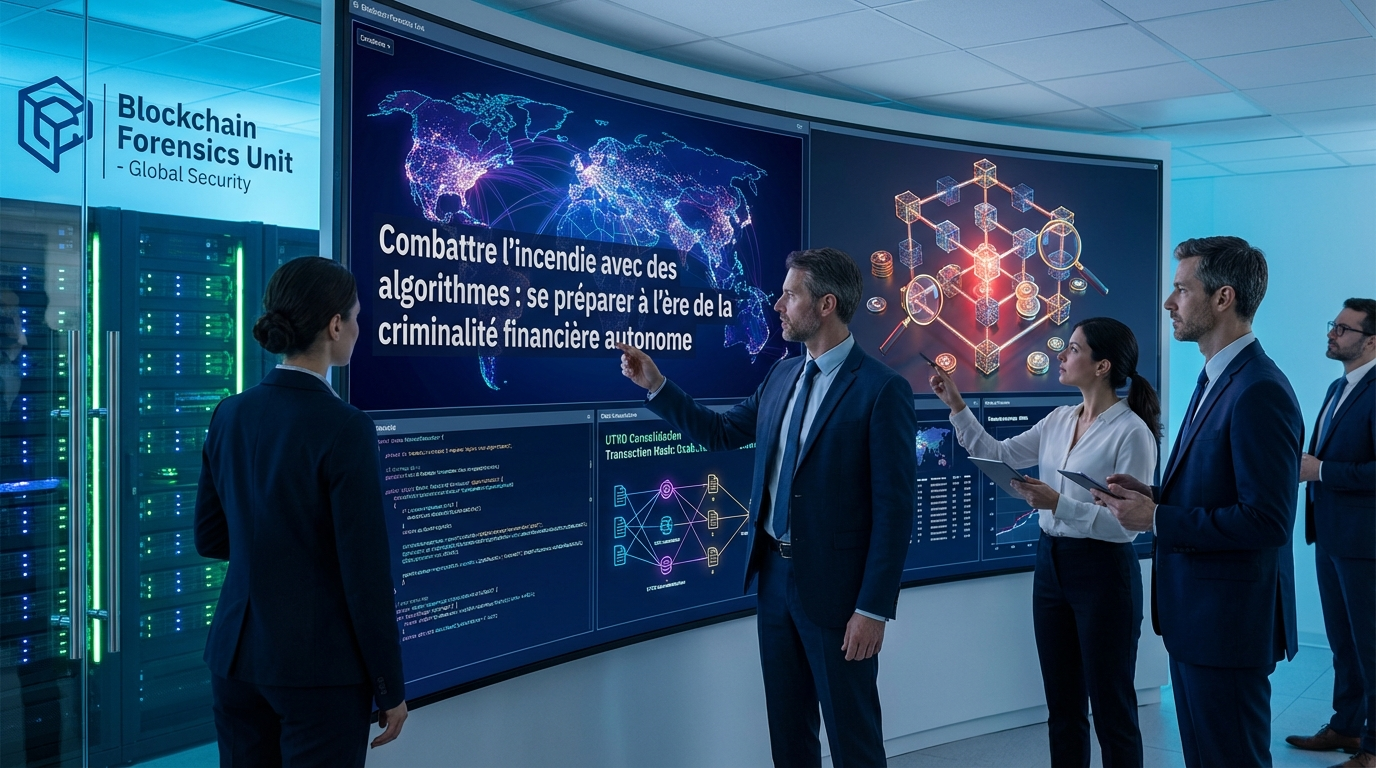 Combattre l’incendie avec des algorithmes : se préparer à l’ère de la criminalité financière autonome
