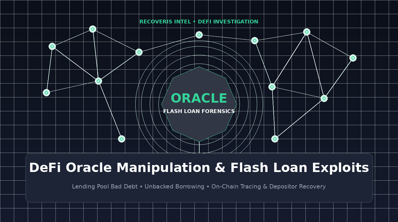 Manipulation d'oracles DeFi et attaques par flash loan : guide de récupération et protection pour les déposants