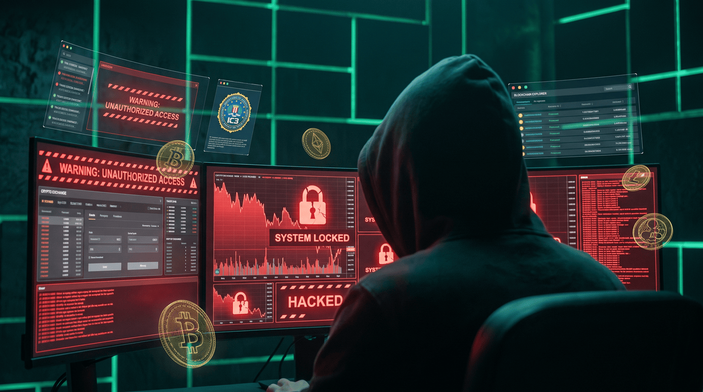 Guide pour victimes de piratage d'exchange crypto