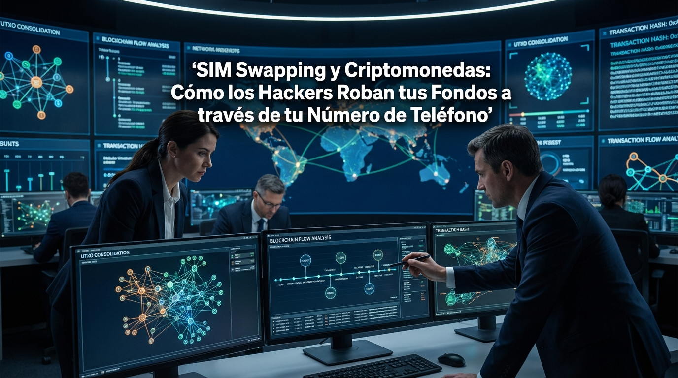 Attaques de SIM swapping et vol de cryptomonnaies
